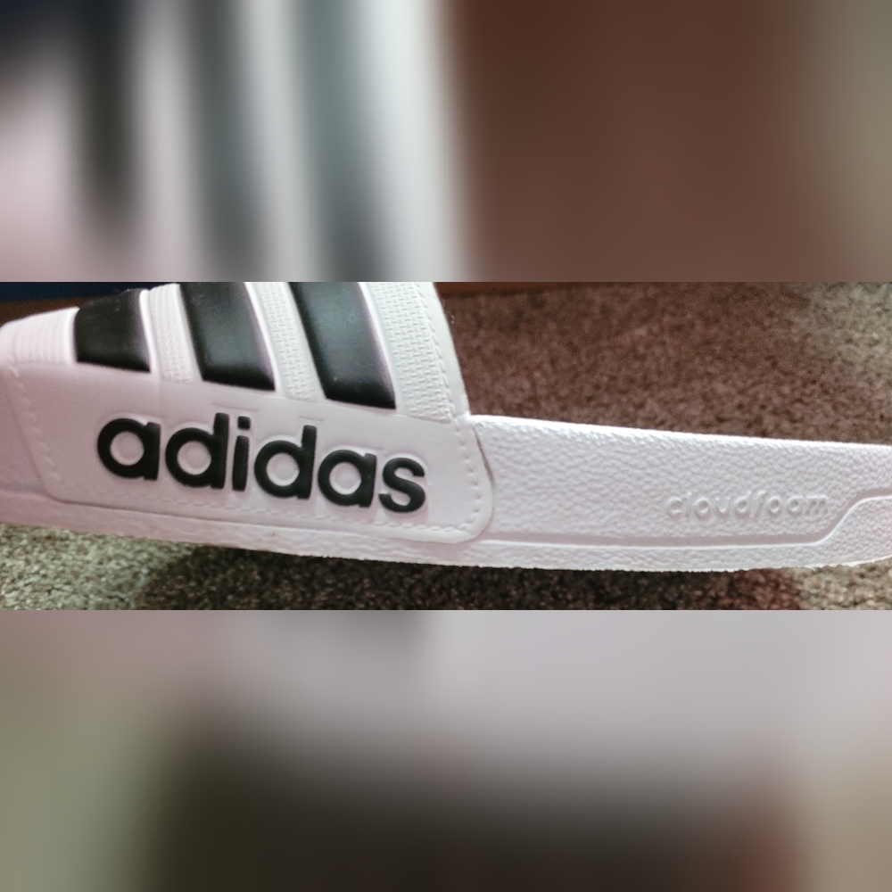 Adidas slides size 9